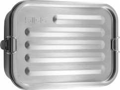 SIGG Edelstahl Lunch Box incl. Trenner aus Edelstahl, kein Kunststoff enthalte