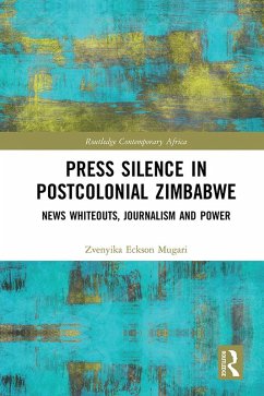 Cover Press Silence in Postcolonial Zimbabwe (eBook, PDF)