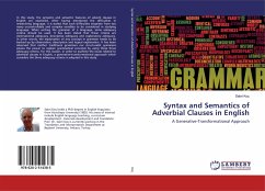 Syntax and Semantics of Adverbial Clauses in English