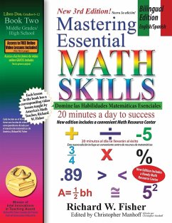 Mastering Essential Math Skills Book 2, Bilingual Edition - English/Spanish - Fisher, Richard W