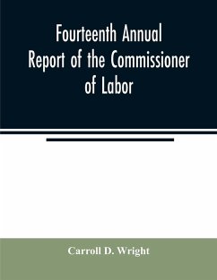 Cover Fourteenth Annual Report of the Commissioner of Labor; Water, gas, and electric-light plants under private and municipal ownership