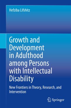 Growth and Development in Adulthood among Persons with Intellectual Disability (eBook, PDF) - Lifshitz, Hefziba