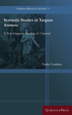 Syntactic Studies in Targum Aramaic
