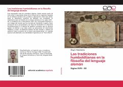 Las tradiciones humboldtianas en la filosofía del lenguaje alemán