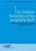 Der Deutsche Bundestag und das europäische Recht (eBook, PDF)