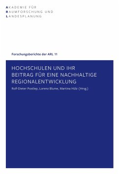 Hochschulen und ihr Beitrag für eine nachhaltige Regionalentwicklung