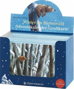 Winter im Bärenwald Adventskalender-Grußkarten 20 Ex.