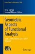 Geometric Aspects of Functional Analysis - Bild 1