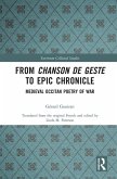 From Chanson de Geste to Epic Chronicle (eBook, ePUB)