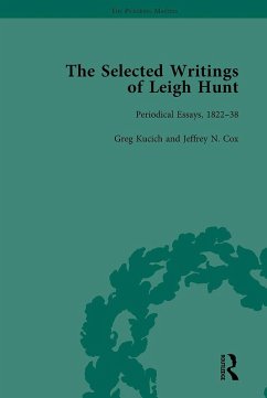 The Selected Writings of Leigh Hunt Vol 3 (eBook, ePUB) - Morrison, Robert; Eberle-Sinatra, Michael
