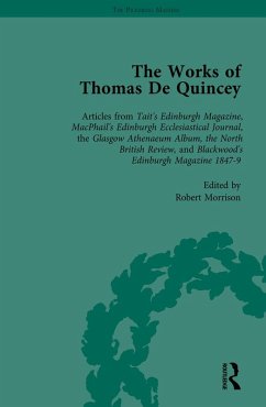 The Works of Thomas De Quincey, Part III vol 16 (eBook, ePUB) - Lindop, Grevel; Symonds, Barry