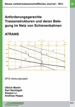 Anforderungsgerechte Trassenstrukturen und deren Belegung im Netz von Schienenbahnen - ATRANS (eBook, PDF)