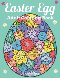 Easter Egg Adult Coloring Book - Dylanna Press