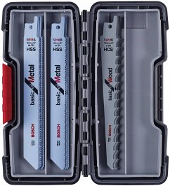 Bosch Säbelsägeblatt-Set Basic ToughBox Wood/Metal 15.tlg