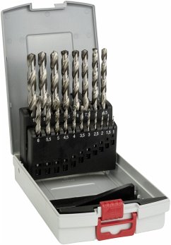 Bosch Metallbohrer-Set HSS-G mit Box 19 tlg. 1,0-10,0 mm