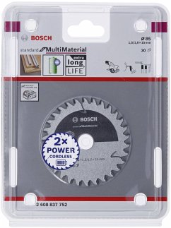 Bosch Kreissägeblatt ST MM H 85x15 T30