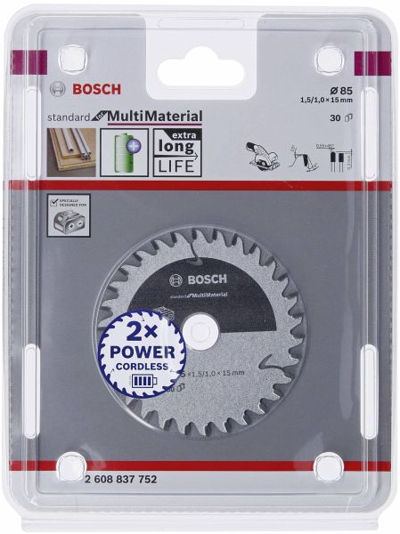 Bosch Kreissägeblatt ST MM H 85x15 T30 - Portofrei bei bücher.de kaufen