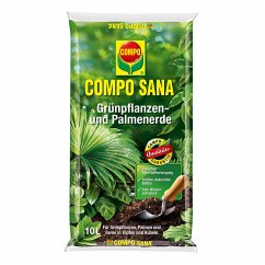 Compo Sana® Grünpflanzen- und Palmenerde, 10 Liter