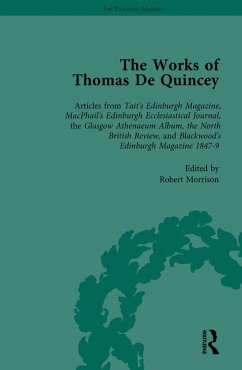 The Works of Thomas De Quincey, Part III vol 16 (eBook, PDF) - Lindop, Grevel; Symonds, Barry