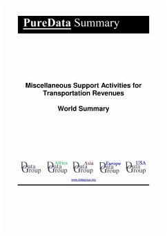 Miscellaneous Support Activities for Transportation Revenues World Summary (eBook, ePUB) - DataGroup, Editorial