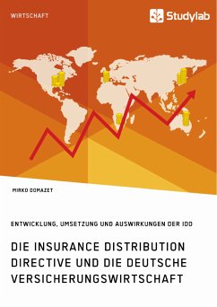 Die Insurance Distribution Directive und die deutsche Versicherungswirtschaft. Entwicklung, Umsetzung und Auswirkungen der IDD (eBook, PDF) - Domazet, Mirko