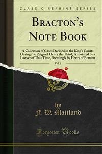 Bracton's Note Book (eBook, PDF) - W. Maitland, F.