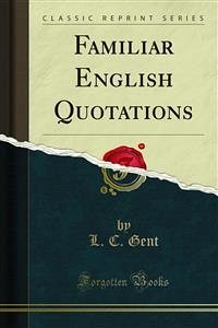 Familiar English Quotations (eBook, PDF)
