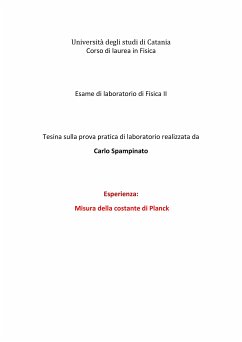 Misura della costante di Plank (eBook, PDF) - Spampinato, Carlo