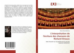 L'interprétation de l'écriture des chansons de Richard Strauss - Detvaj Sedlarova, Maria