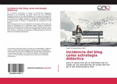 Incidencia del blog como estrategia didáctica - Neusa Niño, Luisa Fernanda