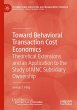 Toward Behavioral Transaction Cost... - Bild 1