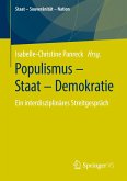 Populismus ¿ Staat ¿ Demokratie