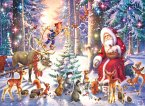 Ravensburger Kinderpuzzle - 12937 Waldweihnacht - Weihnachtspuzzle für Kinder ab 6 Jahren, mit 100 Teilen im XXL-Format
