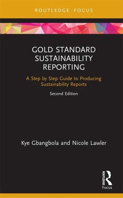 Cover Gold Standard Sustainability Reporting (eBook, PDF)