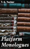Platform Monologues (eBook, ePUB)
