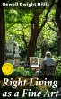 Right Living as a Fine Art (eBook, ePUB) - Bild 1