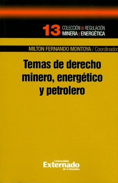 Cover Temas de derecho minero, energético y petrolero (eBook, ePUB)
