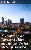 A Ramble of Six Thousand Miles through the United States of America (eBook, ePUB)