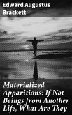 Materialized Apparitions: If Not Beings from Another Life, What Are They (eBook, ePUB)