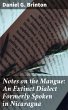 Notes on the Mangue: An Extinct Dialect... - Bild 1
