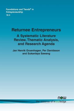 Returnee Entrepreneurs - Gruenhagen, Jan Henrik; Davidsson, Per; Sawang, Sukanlaya