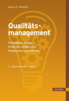 Qualitätsmanagement (eBook, PDF) - Weidner, Georg Emil