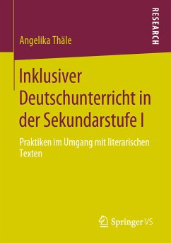 Inklusiver Deutschunterricht in der Sekundarstufe I (eBook, PDF) - Thäle, Angelika