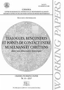 Dialogues, rencontres et points de contact entre musulmans et chrétiens (eBook, PDF) - BORRMANS, MAURICE