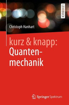 Cover kurz & knapp: Quantenmechanik (eBook, PDF)