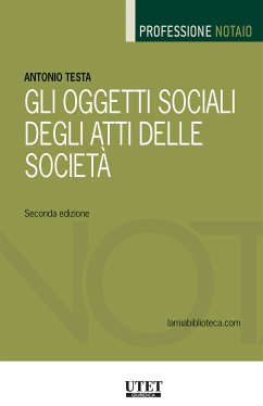 Gli oggetti sociali degli atti delle società (eBook, ePUB) - Testa, Antonio