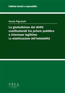 La giurisdizione dei diritti costituzionali tra potere pubblico e interesse legttimo:la relativizzazione dell'inviolabilitàl (eBook, PDF) - Pignatelli, Nicola