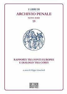 Cover Rapporti tra fonti europee e dialogo tra corti (eBook, PDF)