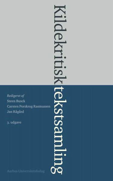 Kildekritisk tekstsamling (eBook, ePUB) Kildekritisk tekstsamling (eBook, ePUB)
