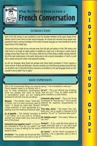 French Conversation ( Blokehead Easy Study Guide) (eBook, ePUB) - Blokehead, The